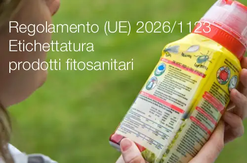 Regolamento (UE) 2026/1123 / Etichettatura prodotti fitosanitari